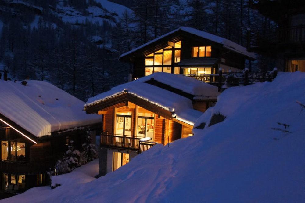 Chalet A la Casa Villa Zermatt Exterior foto